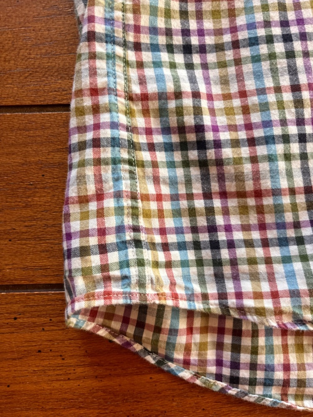 🦆 Vintage Rodd & Gunn Checker Button Down - Picture 7 of 8